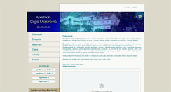 Desktop Screenshot of apartmani-majstrovic.com